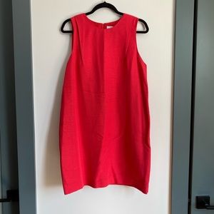& other stories red mini dress